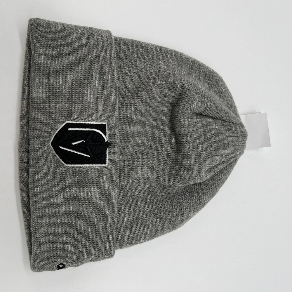 Adidas NHL Gray Knit Beanie Hat Team Logo OSFA One Size Fits‎ All Acrylic